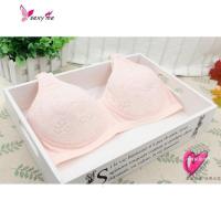 冲冠棉少女文胸无海绵无钢圈内衣大胸显小薄大码大杯青年女胸罩 FISH BASKET胸罩