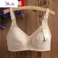 加肥加大码胖妈妈内衣中老年罩杯女棉蕾丝无钢圈老式文胸 FISH BASKET胸罩