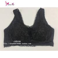 古妃背心式无钢圈薄杯款舒适女士内衣聚拢收副乳性感蕾丝文胸 FISH BASKET胸罩