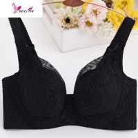 夏季无海绵超薄文胸全罩杯胸衣大胸显小胸罩大码女士内衣 FISH BASKET胸罩