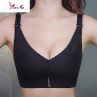 夏超薄杯无钢圈文胸抹胸性感聚拢收副乳蕾丝女士透气胸罩内衣 FISH BASKET胸罩