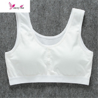大码运动背心文胸无钢圈薄款纯色高体检少女学生高中内衣 FISH BASKET胸罩