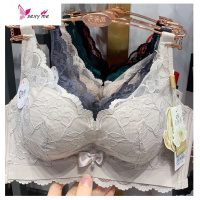 文胸无钢圈收副乳上托胸罩无铁无磁内衣电子厂聚拢薄杯 FISH BASKET胸罩