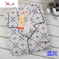 男士睡衣长袖棉中年爸爸开衫大码男款家居服青年男式 FISH BASKET