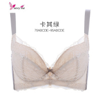 撞色薄杯款调整型内衣 宛若聚拢大码文胸罩 软钢圈 FISH BASKET胸罩