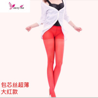 加肥大码大红色丝袜新娘结婚天本命年连裤袜子女200斤 FISH BASKET丝袜