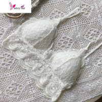 夏装2020新款内衣女性感美背蕾丝吊带小胸罩聚拢裹胸背心文胸 FISH BASKET胸罩