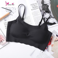 内衣女无钢圈小胸聚拢调整型美背胸罩背心式前扣文胸 FISH BASKET胸罩