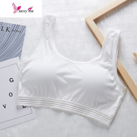 胖mm内衣文胸加肥加大码少女胸罩无钢圈夏季运动薄款棉透气 FISH BASKET胸罩