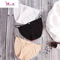 舞蹈专用内裤棉隐形高跨芭蕾连体服形体裤女式三角裤3条装 FISH BASKET