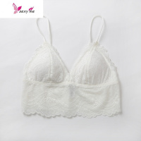 68蕾丝无钢圈深V舒适少女薄胸罩三角杯文胸BR03874 FISH BASKET胸罩
