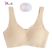一片式内衣舒适睡眠文胸夏胸罩无钢圈薄款运动女士背心 FISH BASKET胸罩