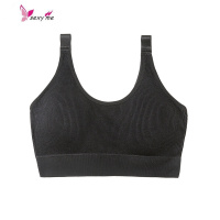 靴下物运动聚拢小胸内衣女无钢圈薄款吊带背心式瑜伽棉质文胸 FISH BASKET胸罩