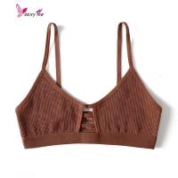 舒适无钢圈女学生内衣薄款背心式超薄睡眠运动透气聚拢文胸罩 FISH BASKET胸罩