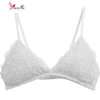 内衣文胸女蕾丝性感小胸法式浪漫无钢圈少雅三角杯bralette FISH BASKET胸罩