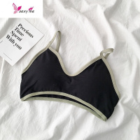 学生高中少女修身百搭裹胸上衣2020新款女装韩版文胸抹胸式内衣潮 FISH BASKET胸罩