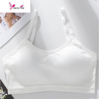 无钢圈文胸学生高中少女小胸罩裹胸式抹胸聚拢运动内衣女薄款 FISH BASKET胸罩