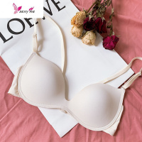 日系学生少女简约文胸小胸平胸不空杯内衣舒适好看仙女胸罩A FISH BASKET胸罩