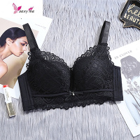 本命年内衣文胸 内衣女无钢圈聚拢调整少女胸罩中厚杯T FISH BASKET胸罩