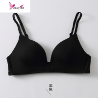 光面内衣女薄款无钢圈文胸性感上托小胸聚拢胸罩舒适少女文胸 FISH BASKET胸罩