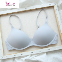 基础简约通勤无钢圈文胸微聚拢薄款内衣夏 FISH BASKET胸罩