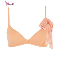 性感细带小胸聚拢内衣女光面胸罩平胸美背文胸无钢圈薄款透气 FISH BASKET胸罩