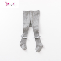 宝宝连裤袜婴儿袜子款打底裤1-3岁女童袜裤儿童棉质打底袜 FISH BASKET袜子