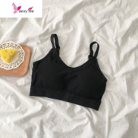 ins时尚裹胸上衣2020夏季新款女装韩版无钢圈少女吊带运动内衣潮 FISH BASKET文胸胸罩