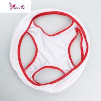 性感内衣连体双人弹力内裤情侣男女合体三角裤夫妻同穿款 FISH BASKET