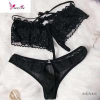 情侣内裤性感丁字裤头蕾丝镂空开口方便男女夫妻内衣诱惑迷人 FISH BASKET