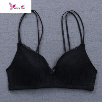 交叉带新款美背内衣女无钢圈超薄款少女文胸夏季胸罩夏天透气 FISH BASKET胸罩