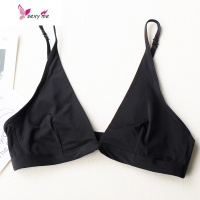 欧美三角杯法式无钢圈文胸超薄无胸垫内衣性感aa杯小胸少女胸罩夏 FISH BASKET胸罩