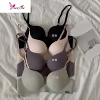 2020夏季新款性感无钢圈女聚拢小胸调整型防下垂上托胸罩内衣文胸 FISH BASKET胸罩