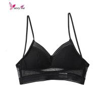 夏季无钢圈大露背内衣女 美背隐形文胸超薄款U型专用礼服性感吊带 FISH BASKET胸罩