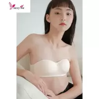 bra学生两穿无肩带小胸内衣女防走光抹胸文胸少女胸罩 FISH BASKET胸罩