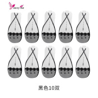 前脚掌船袜防滑脱不跟半截浅口超隐形吊带单鞋高跟鞋半掌袜子女 FISH BASKET袜子