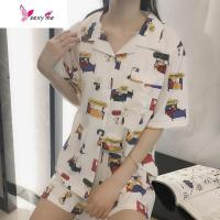 史努比情侣男女睡衣夏季薄款学生宽松韩版可爱ins短裤家居服 FISH BASKET