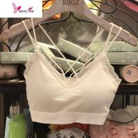 棉质竖条纹美背内衣女无钢圈小胸聚拢文胸夏透气运动裹胸1611 FISH BASKET胸罩