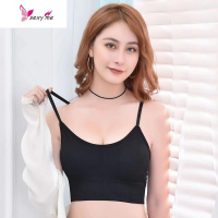 内衣女美背学生无钢圈文胸性感聚拢胸罩吊带少女裹胸抹胸背心 FISH BASKET胸罩