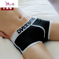 韩版男士内裤棉四角裤头透气性感潮流骚男生青年个性平角内裤衩 FISH BASKET