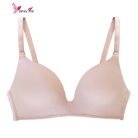 内衣女无钢圈文胸聚拢薄款光面简约小胸夏季少女大学生胸罩 FISH BASKET胸罩