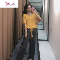 韩国布袋睡衣 网红夏季薄款胖mm莫代尔睡衣家居服女夏可出 休闲 FISH BASKET