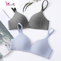 内衣学生高中女显胸小文胸缩胸显瘦薄款无钢圈超薄少女胸罩夏 FISH BASKET胸罩