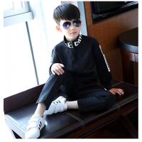 2018新款5童装6男童春秋装7套装儿童9中大童10岁春装11卫衣两件套