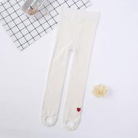 2018秋季新款儿童连裤袜女童打底袜裤纯棉踩脚蹬丝袜长袜竖条连袜