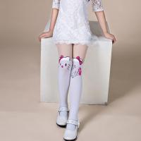 女童连裤袜假高筒 儿童天鹅绒丝袜夏秋薄款 假过膝宝宝打底裤袜子