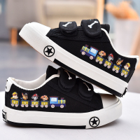 儿童帆布鞋2018秋季新款女童小白鞋透气布鞋小学生休闲鞋男童板鞋