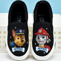 儿童帆布鞋男童布鞋透气卡通童鞋女童小白鞋2018秋季幼儿园宝宝鞋