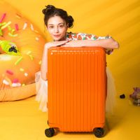 糖果色拉杆箱韩版旅行箱学生ins潮行李箱女密码箱子男万向轮