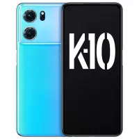 OPPO K10 冰魄蓝 8GB+128GB 6400W超清三摄 天玑8000MAX芯片 67W超级闪充 120Hz屏幕 大电池拍照游戏手机oppok10